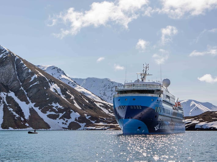 The Ocean Albatros expedition ship - Svalbard - Norway