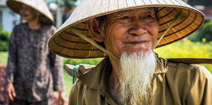 Meet local Vietnamese villagers on our Vietnam Tours