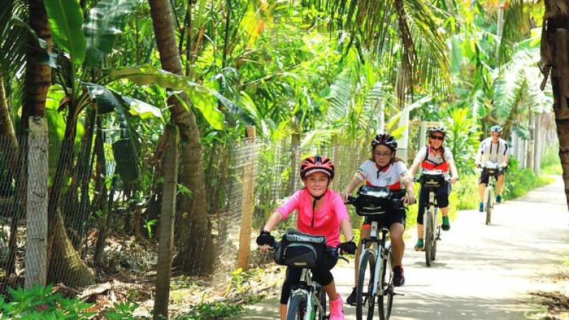 Full-Day Mekong Delta Bike Tour from Ho Chi Minh City