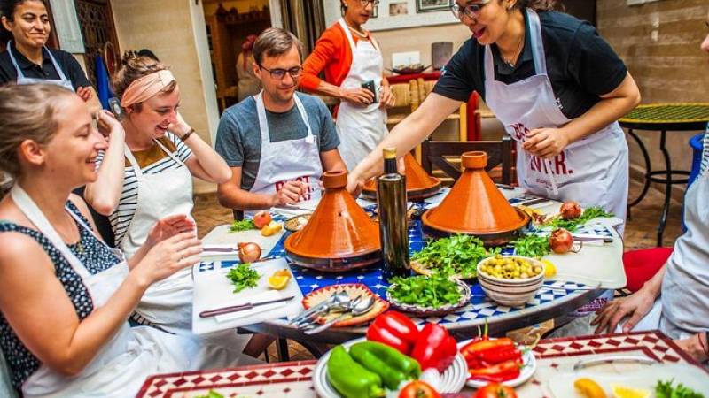 Experience Morocco: Visit a Souk and Cook Moroccan Food in Marrakech