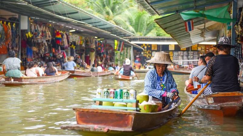 Floating Markets Day Trip from Bangkok