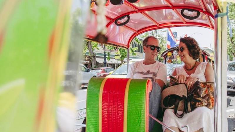 Old Bangkok Temples and Markets by Tuk Tuk