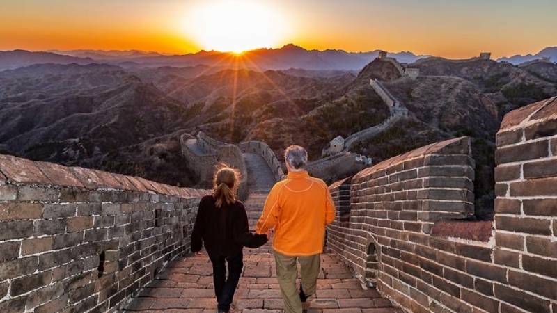 Great Wall at Gubeikou and Jinshanling Private Sunset Tour