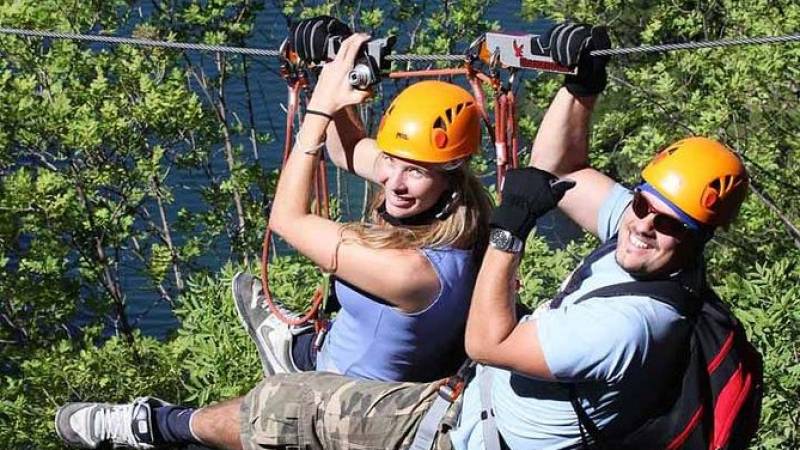 Cetina River Zipline Experience from Split