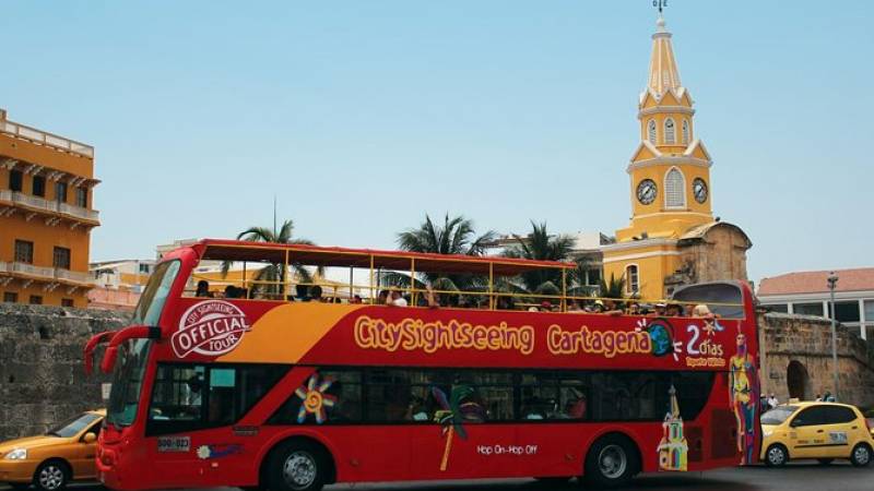 City Sightseeing Cartagena Hop-On Hop-Off Bus Tour Shore Excursion