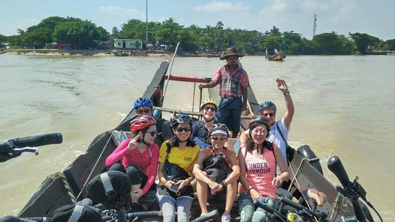 Island & Rivers - Yangon's most loved bike tour!