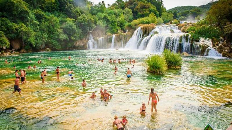 Krka Waterfalls and Sibenik Full Day Tour from Split or Trogir