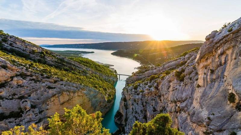 Small group day excursion to The Grand Canyon of Europe and its lavenders fields