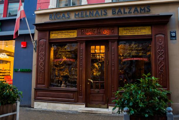 A Riga Black Balsam store - Riga - Latvia