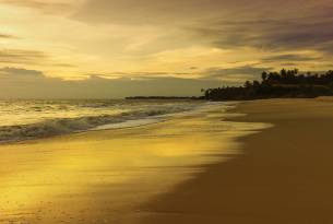 A typical beach around Kannur in northern Kerala - On the Go Tours