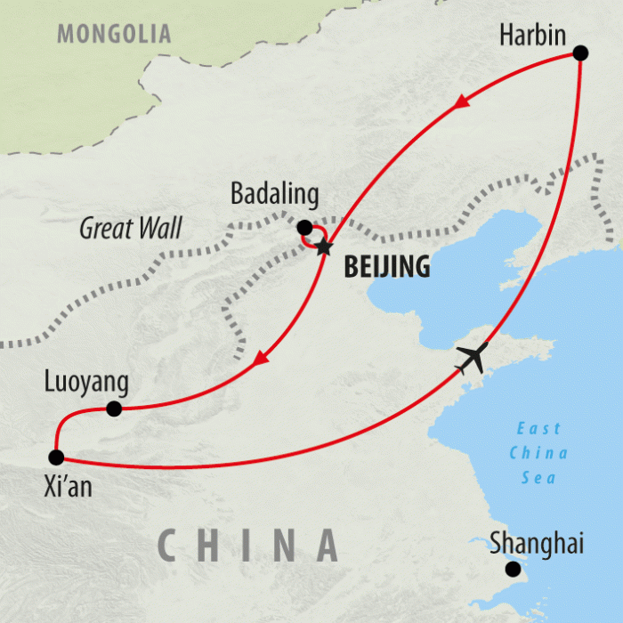 Tour Harbin Ice Festival 11 days On The Go Tours 368/HIF