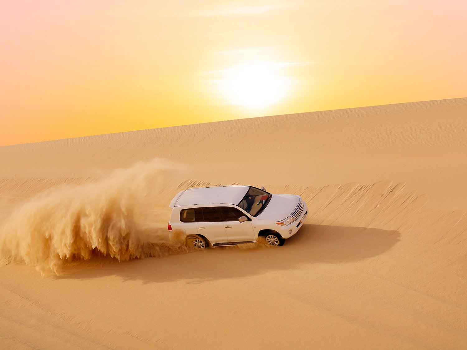 Abu Dhabi dune bashing - ELEVATE ONLY