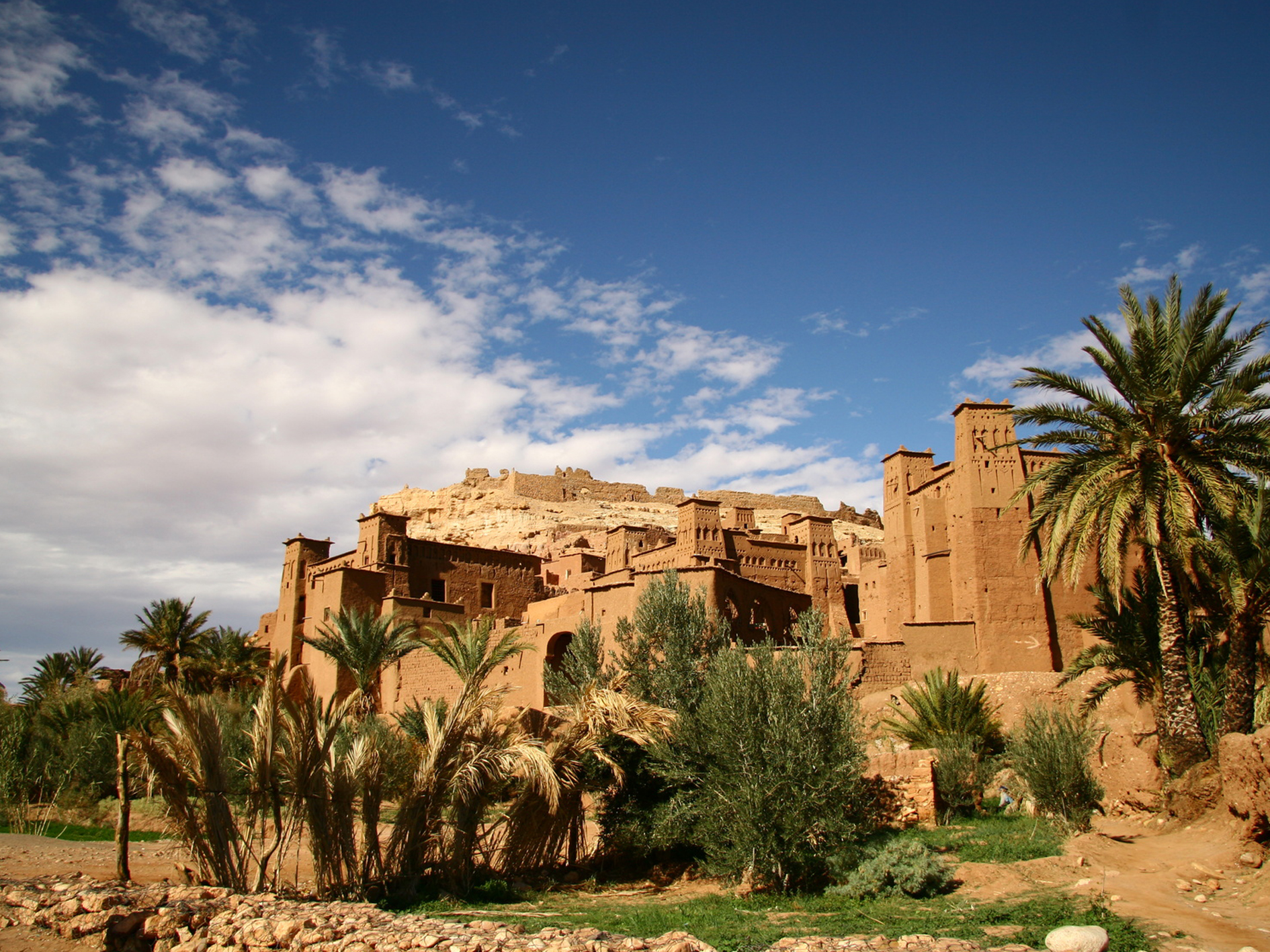 The city of Ait Benhaddou
