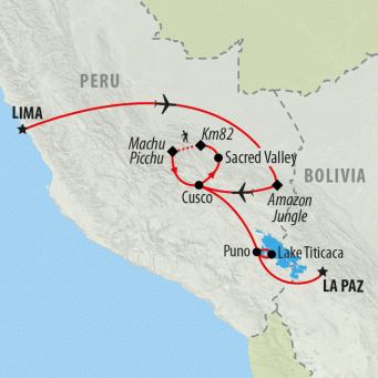 Amazon Trek Titicaca 14 Day Peru Bolivia Tour On The Go Tours Amazon Trek Titicaca 14 Day Peru Bolivia Tour On The Go Tours