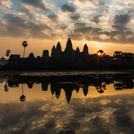 Angkor Temples Sunset  - Cambodia Tours - Southeast Asia Tours - On The Go Tours