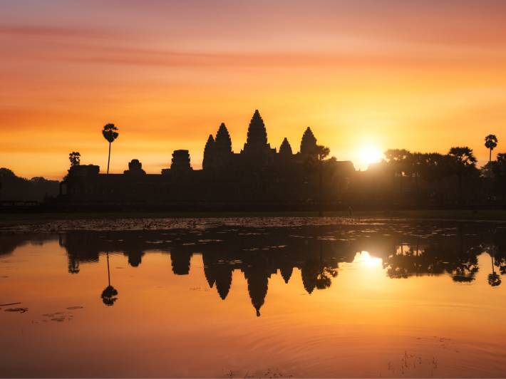 Angkor Wat at sunrise
