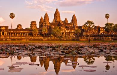 Angkor Wat in Cambodia is one of the best places to visit in Southeast Asia