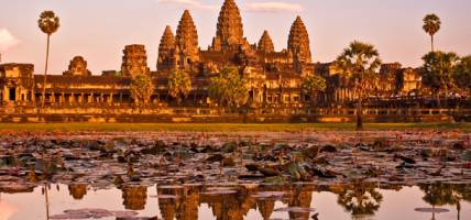 Angkor Wat in Cambodia at sunset - Southeast Asia - On The Go Tours