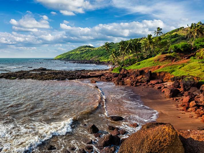 Anjuna Beach in Goa