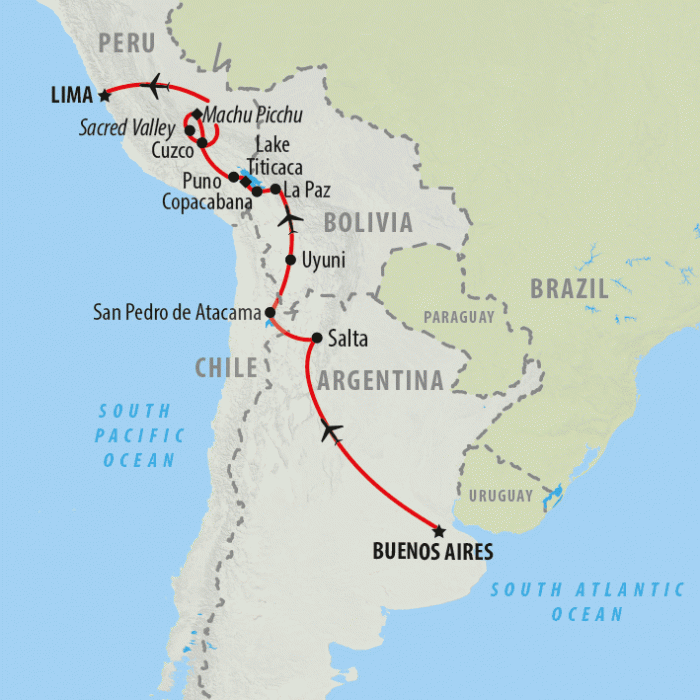 tourhub | On The Go Tours | Argentina, Atacama & Andes - 20 days | 2056/AAA