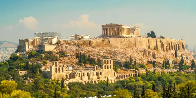 Athens is one of the best places to visit in Greece