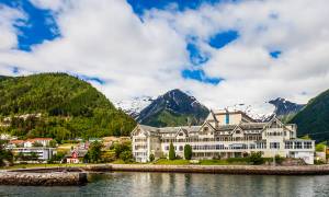 Balestrand Hotel and View - Magic of the Fjords - On The Go Tours
