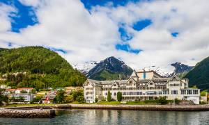 Balestrand Hotel and View - Magic of the Fjords - On The Go Tours