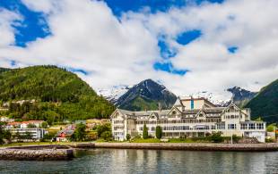 Balestrand Hotel and View - Magic of the Fjords - On The Go Tours