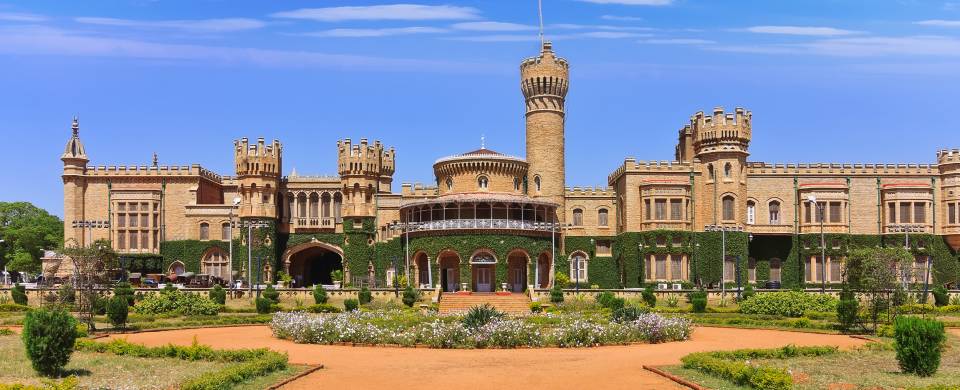The majestic Bangalore palace in Bangalore