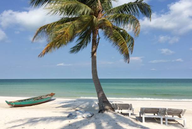 Beach on Phu Quoc island, Vietnam