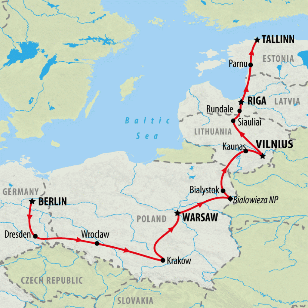 Tallinn Vs Riga Vs Vilnius City Break | On The Go Tours