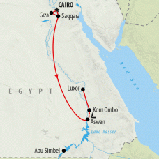 Best of Egypt for Teenagers - 8 days Map