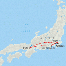 Best of Japan - 8 days Map