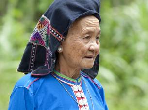 Black Thai minority woman in Vietnam - On the Go Tours