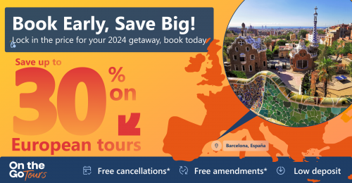 Book Early, Save Big _ Barcelona, España