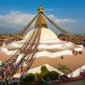 The great monument of Swayambhunath located in Kathmandu