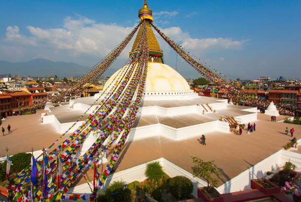 Boudhanath Stupa in Kathamandu - Himalayas Trekking Holidays - On The Go Tours