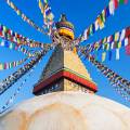 The great monument of Swayambhunath located in Kathmandu