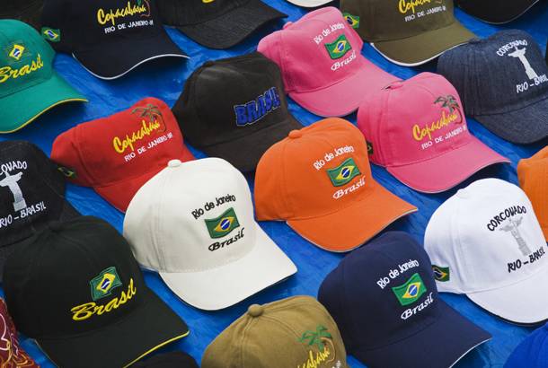 Brazil souvenir caps - Top Travel Tips