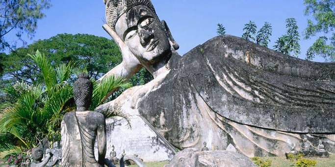 Reclining Buddha | Vientiene | Laos