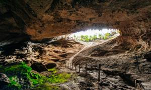 Buenos Aires, Patagonia & Santgiago main - milodon caves