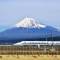 Bullet train & Mount Fuji | Japan