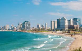 By the beach in Tel Aviv - Israel Tours - On The Go Tours copy