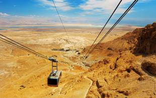 Cable car ride to Masada - Israel Tours - On The Go Tours