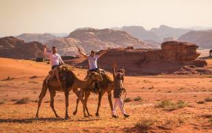 Camel Trekking in Wadi Rum - Jordan Tours - On The Go Tours copy