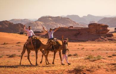 Camel trekking | Wadi Rum | Jordan