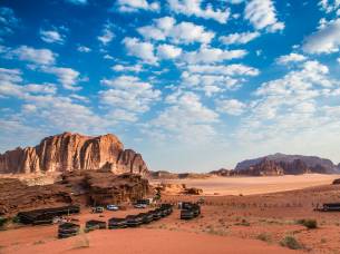 Camp in Wadi Rum - Jordan Tours - On The Go Tours