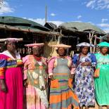 Herero market ladies | Namibia | Africa