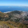 Aerial view of Cape Town 