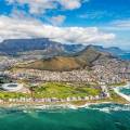 Aerial view of Cape Town 